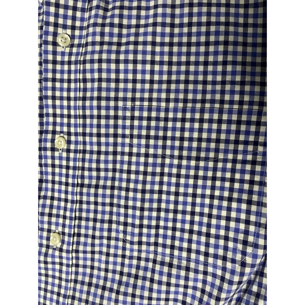 Lauren Ralph Lauren Oxford Shirt Men's SZ 16 32/33 Checks Long Sleeve Button Up - Picture 2 of 7